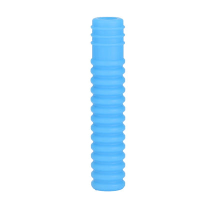 Chewable Pencil Toppers (5-Pack) in blue, sensory toys for kids, fidget toys Ireland, sensory products Ireland.