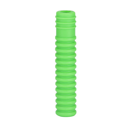 Chewable Pencil Toppers (5-Pack) - Green sensory toys for kids, perfect for oral sensory input while writing or studying.
