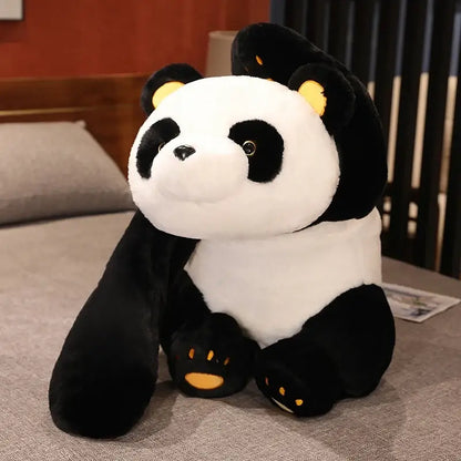 Giant Weighted Panda Plush – Soft Comfort Toy for cozy cuddles and calming sensory relaxation.