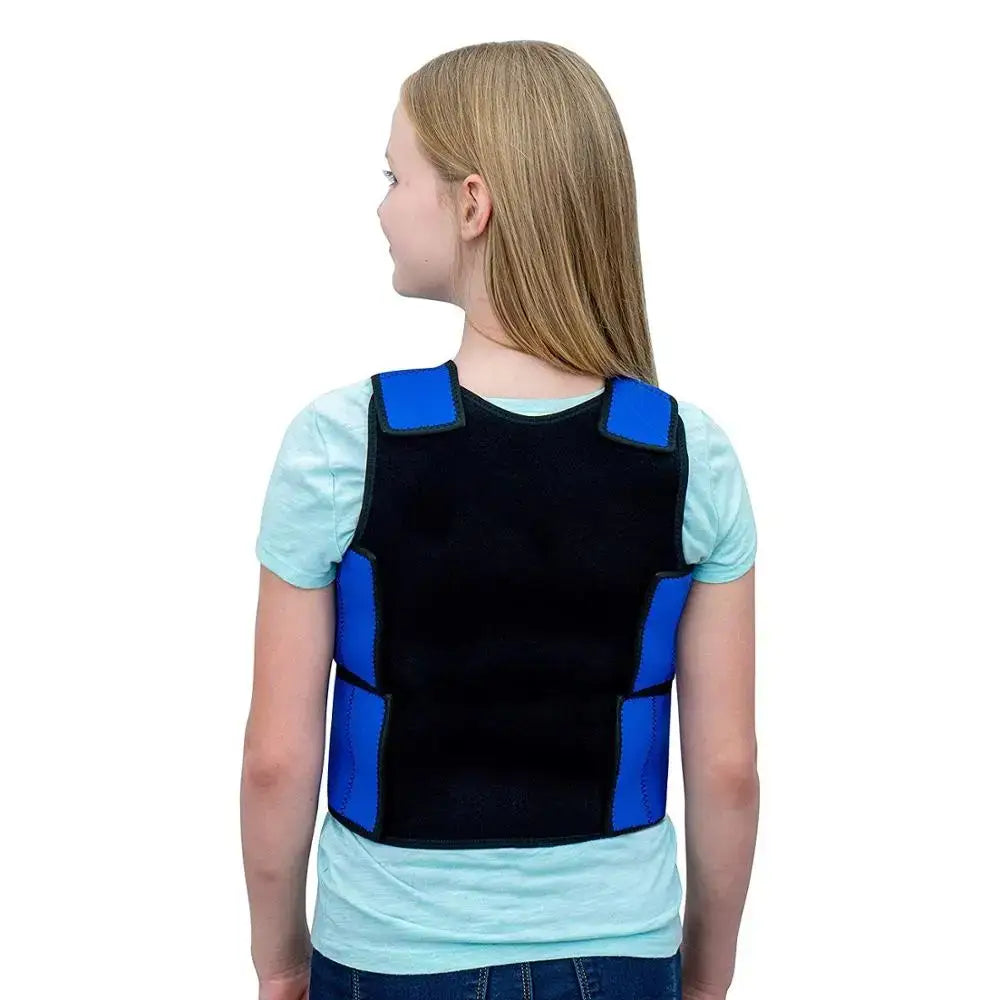 Kids Sensory Compression Vest – Deep Pressure Comfort Vest on a child, ideal for sensory support and calming experiences.