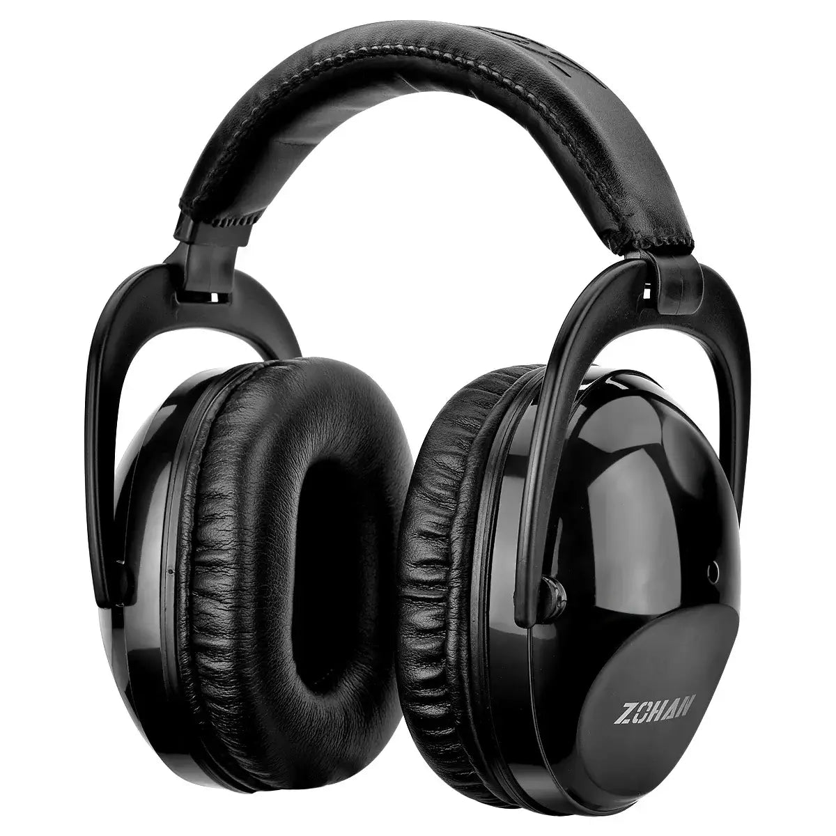 Branded Kids & Adults Noise Reduction Earmuffs – Sensory Ear Defenders in black for a calming environment.