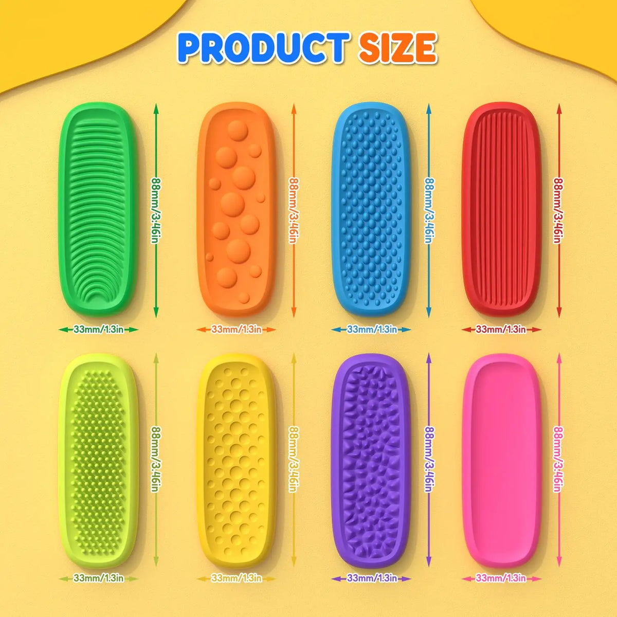 Tactile Sensory Stones – Textured Sensory Toys for Kids