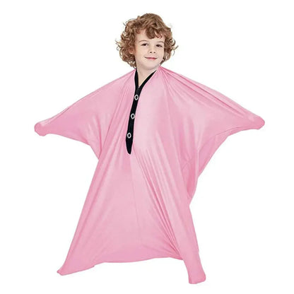 Sensory Compression Body Sock for Kids in pink, perfect sensory toy for children and calming sensory activities.
